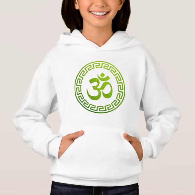 Om, Om Hindu, Om Symbol, Om Logo, Om Hoodie (Vorderseite)