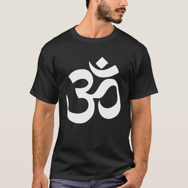 Om Om Hippie Rave Yoga Meditation Ym T-Shirt (Vorderseite)