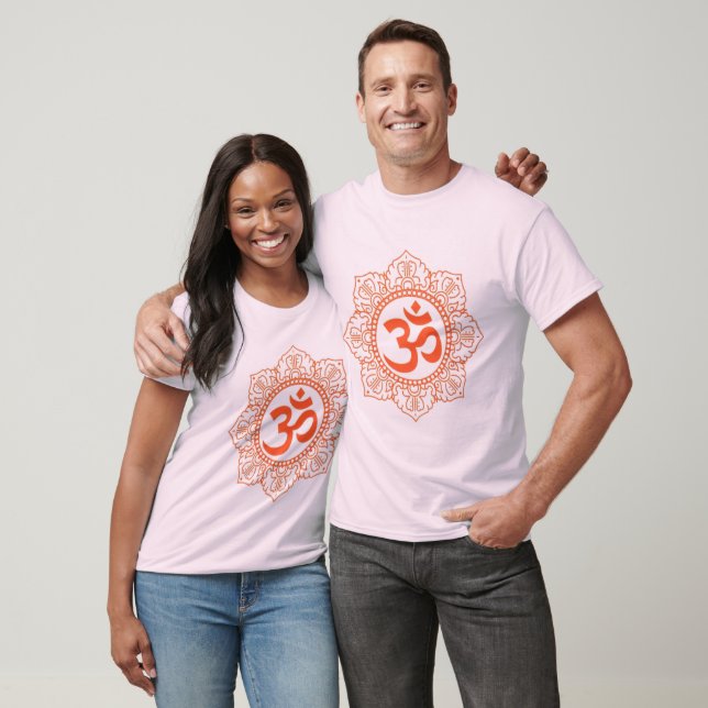 OM - OM - OHM HINDU BUDDHIST SYMBOL T-Shirt (Unisex)