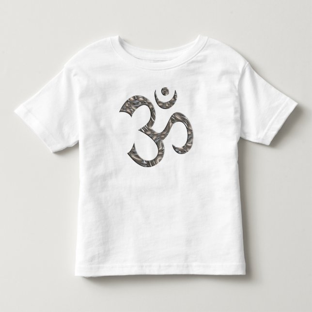 OM/OM - SILVER KLEINKIND T-SHIRT (Vorderseite)