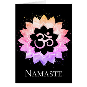 *~* OM OM Symbol Spirituelle Lotus Blume Mandala