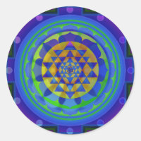 Om (OM) Yantra mandala
