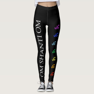 OM Shanti OM Leggins