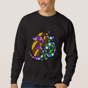 Om spirituelles indisches Meditationssymbol Pop-So Sweatshirt