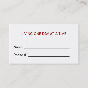 OM Stipendium-Karten Visitenkarte