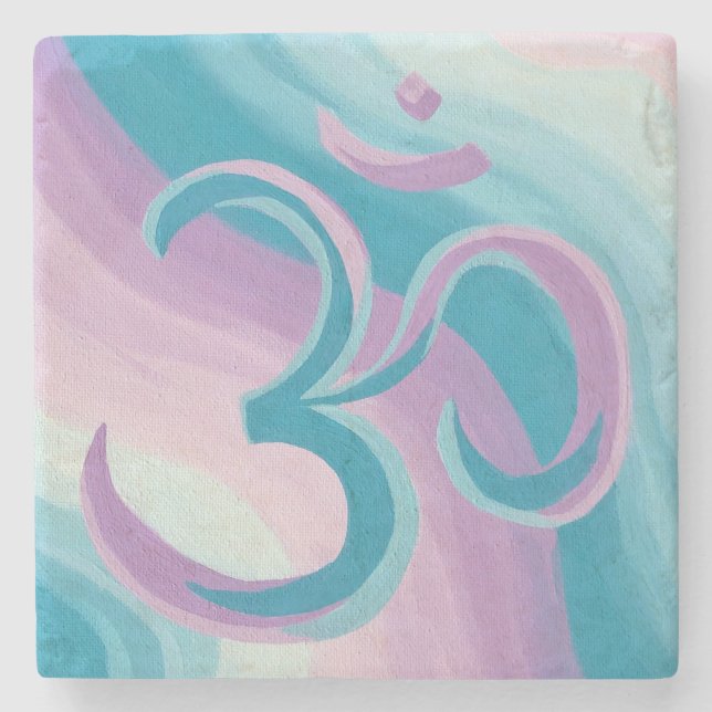 Om Stone Untersetzer (Vorderseite)