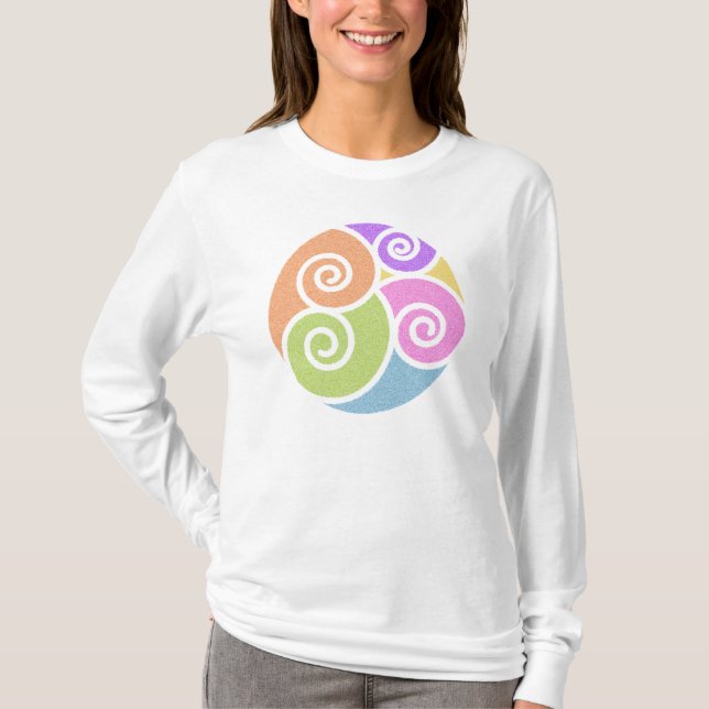 OM-Strudel-Yoga-T - Shirt (Vorderseite)