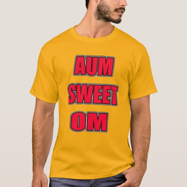OM SWEET OM T-Shirt (Vorderseite)