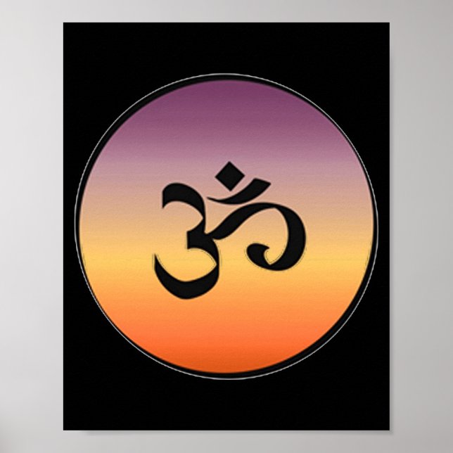 Om Symbol _1  Poster (Vorne)