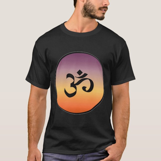 Om Symbol _1  T-Shirt (Vorderseite)