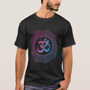 Om Symbol Aum Ohm Hindu Zen Tantra Yoga Tag Namast T-Shirt