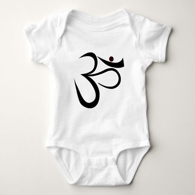 Om Symbol Baby Strampler (Vorderseite)