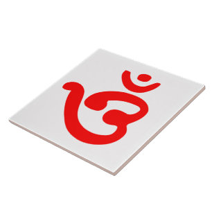 OM-Symbol (bengalisch) Fliese