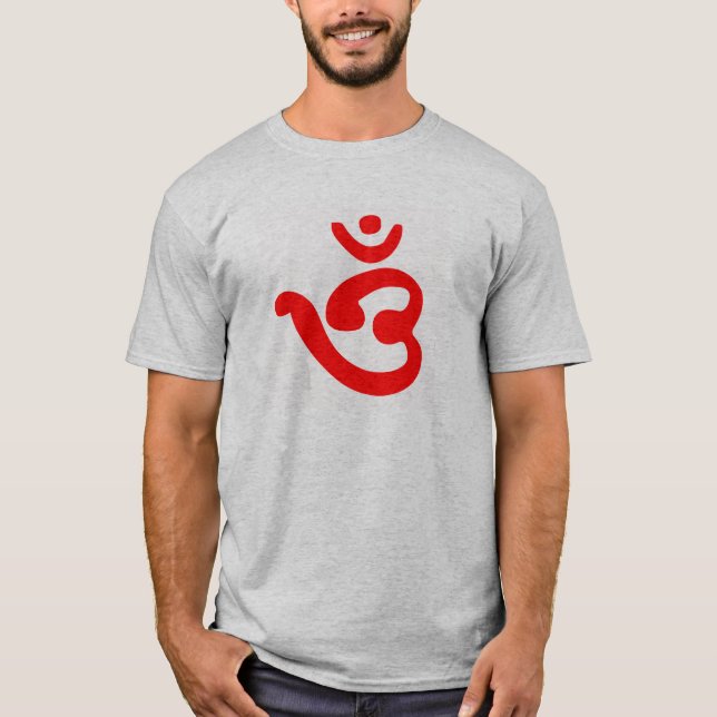 OM-Symbol (bengalisch) T-Shirt (Vorderseite)