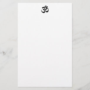 OM-Symbol-Briefpapier Briefpapier