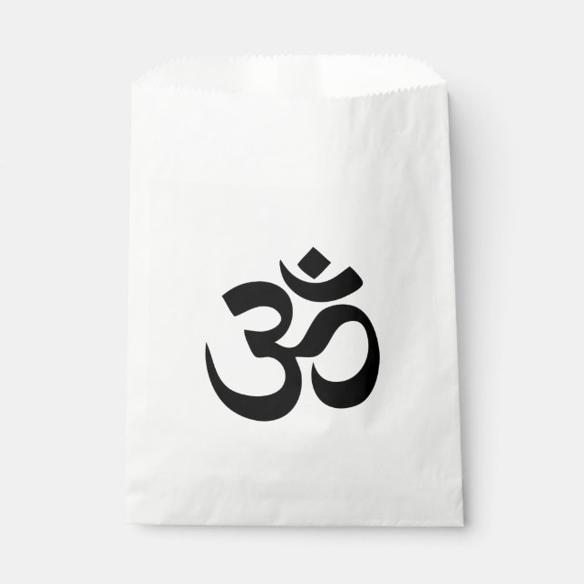 Om Symbol Favor Bag Geschenktütchen (Vorderseite)