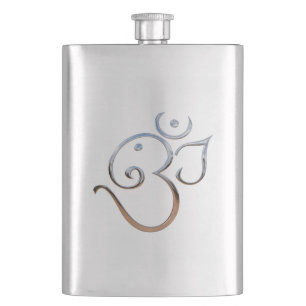 Om Symbol Flachmann