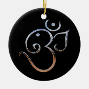 Om Symbol Keramikornament