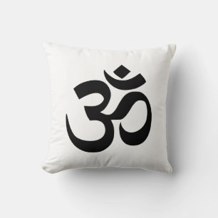Om Symbol Kissen