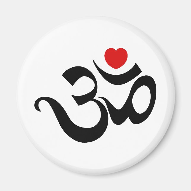 Om Symbol Magnet (Vorne)