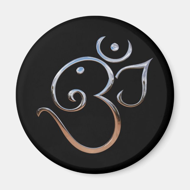 Om Symbol Magnet (Vorne)