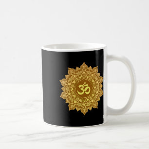 Om Symbol Mandala Heilige Geometrie Zen Yoga Medit Kaffeetasse