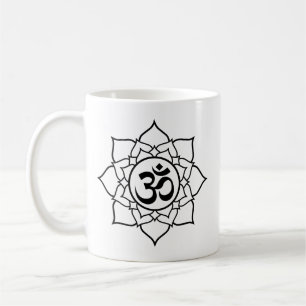 Om Symbol Meditation Kaffeemaschine Tasse