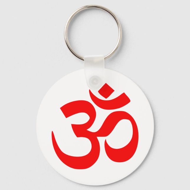 Om Symbol Mystical Sound in Hindu und Buddhismus Schlüsselanhänger (Vorderseite)