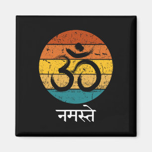Om-Symbol Namaste Ohm Hindu Zen Tantra Yoga Geist Magnet