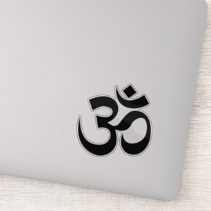 Om Symbol Ohm Yoga Spiritueller Buddhismus Aufkleber