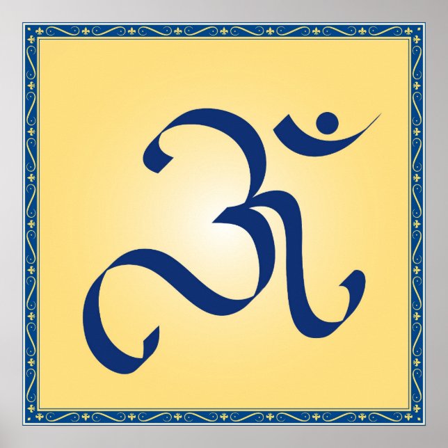 OM-Symbol - Plakat (Vorne)