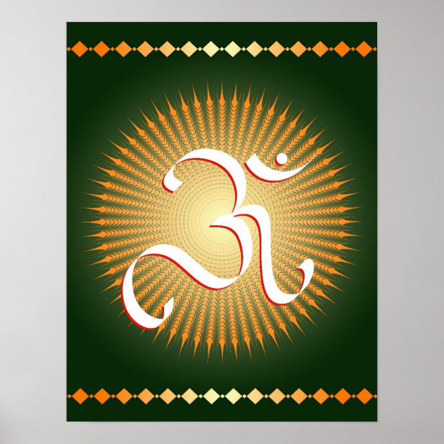 OM-Symbol - Plakat (Vorne)