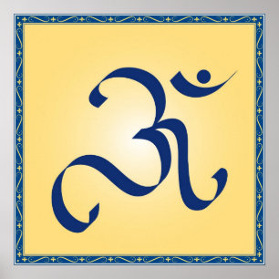 OM symbol - Poster