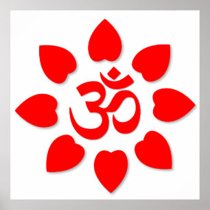 Om-Symbol Poster