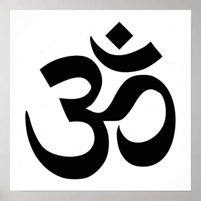 Om Symbol Poster (Vorne)