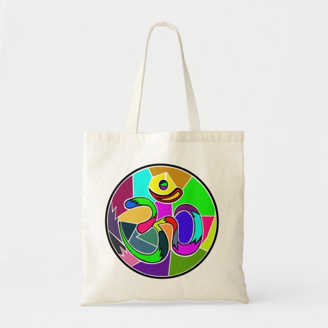 "Om"-Tasche Tragetasche (Vorne)