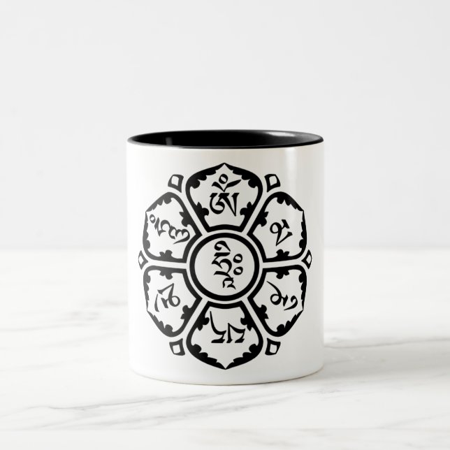 OM-Tasse Zweifarbige Tasse (Mittel)