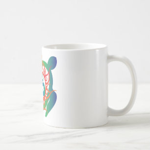 OM-Tatto-Vibrierend-Schildkröte Tasse