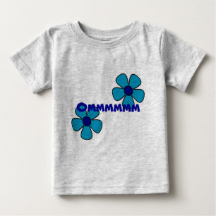Om und Blume - Baby-Yoga-Kleidung Baby T-shirt