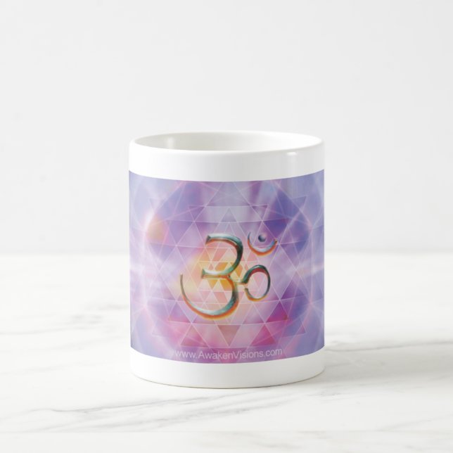 OM Yantra Tasse (Mittel)