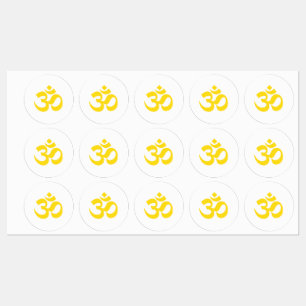 Om Yellow Stickers Etiketten