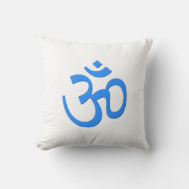 Om Yin Yang Blume Kissen
