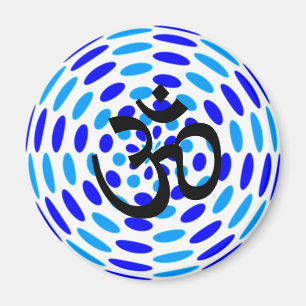 Om Yoga - Kühlschrankmagnete Magnet
