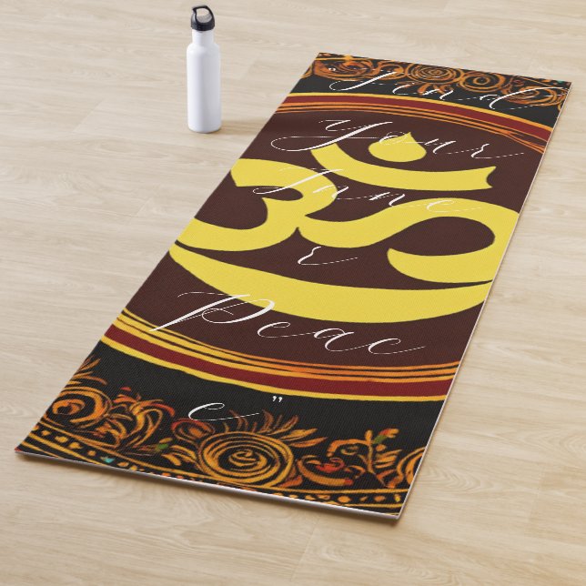 OM Yoga Mat Yogamatte (Beispiel)