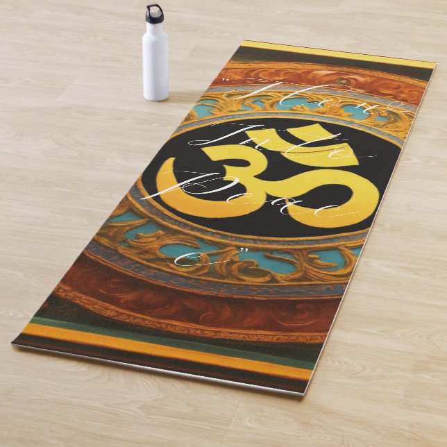 OM Yoga Mat Yogamatte (Beispiel)