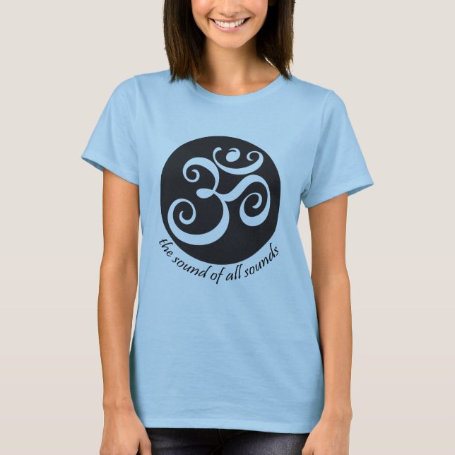 OM-Yoga-T-Shirt T-Shirt (Vorderseite)