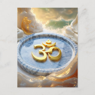 OM - ZEN BUDDHISMUS POSTKARTE
