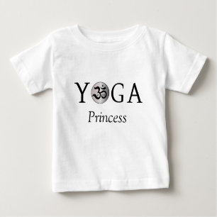 Om zen niedlichen Yogi Yoga Prinzessin Baby Tutu B Baby T-shirt