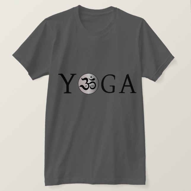 Om Zen Yogi Yoga Training Fitness Shirt (Design vorne)