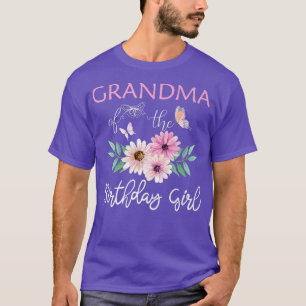 Oma 1. Geburtstag Matching Family Butterf T-Shirt